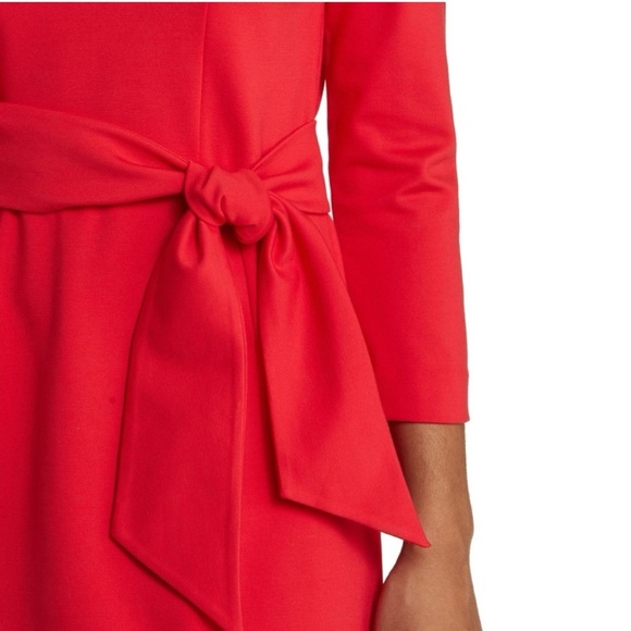 NWT Lilly Pulitzer Leighton Straight Fit Dress Women’s Sz Lg in Amaryllis Red - Picture 3 of 11